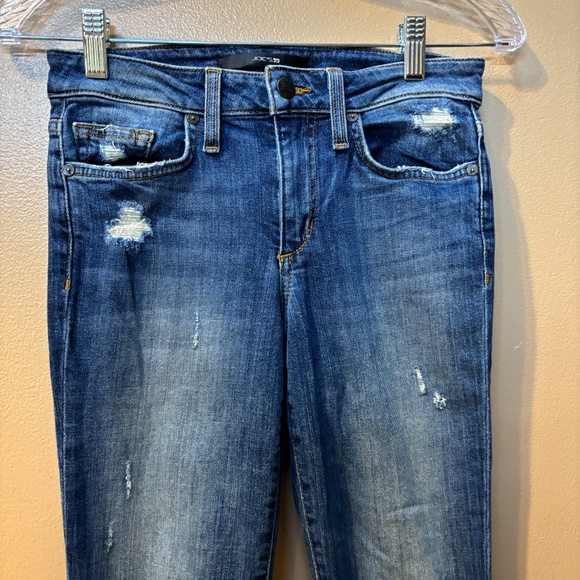 Joe’s Jeans The High Water Erina Distressed Skinny Denim Size 25 - Picture 4 of 12